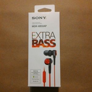 XB50AP EXTRA BASS IN-EAR HEADPHONES
